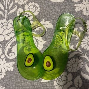Size 10 ~ Katy Perry Shoes Women's The Geli Flat Sandal AVOCADO
